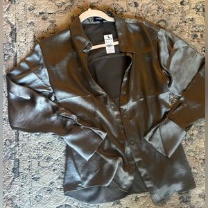 NWT Express silk blouse